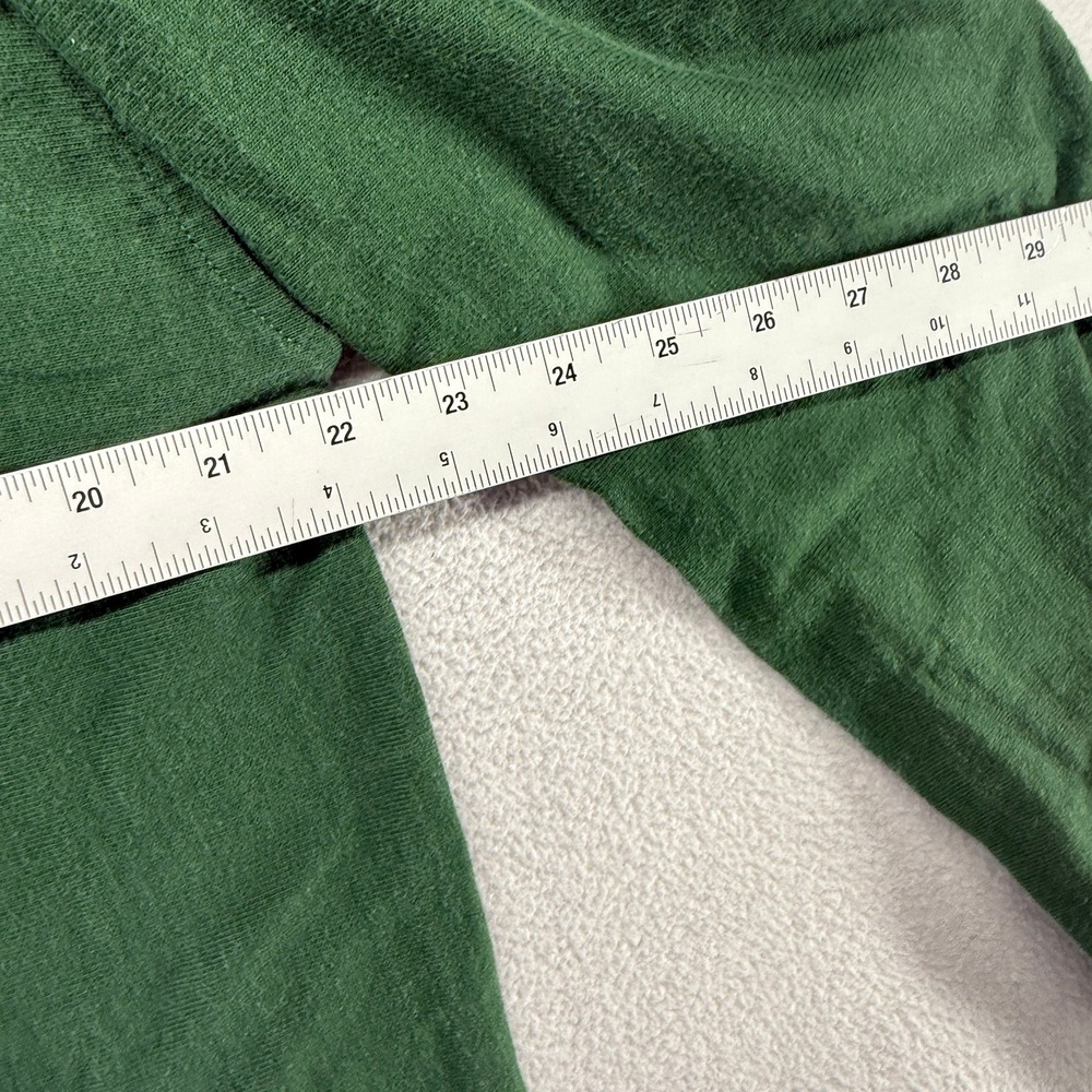 Vintage Gant Rugby Shirt men's Medium Red Blue Green Vertically Striped 90s Peru - Picture 4 of 8
